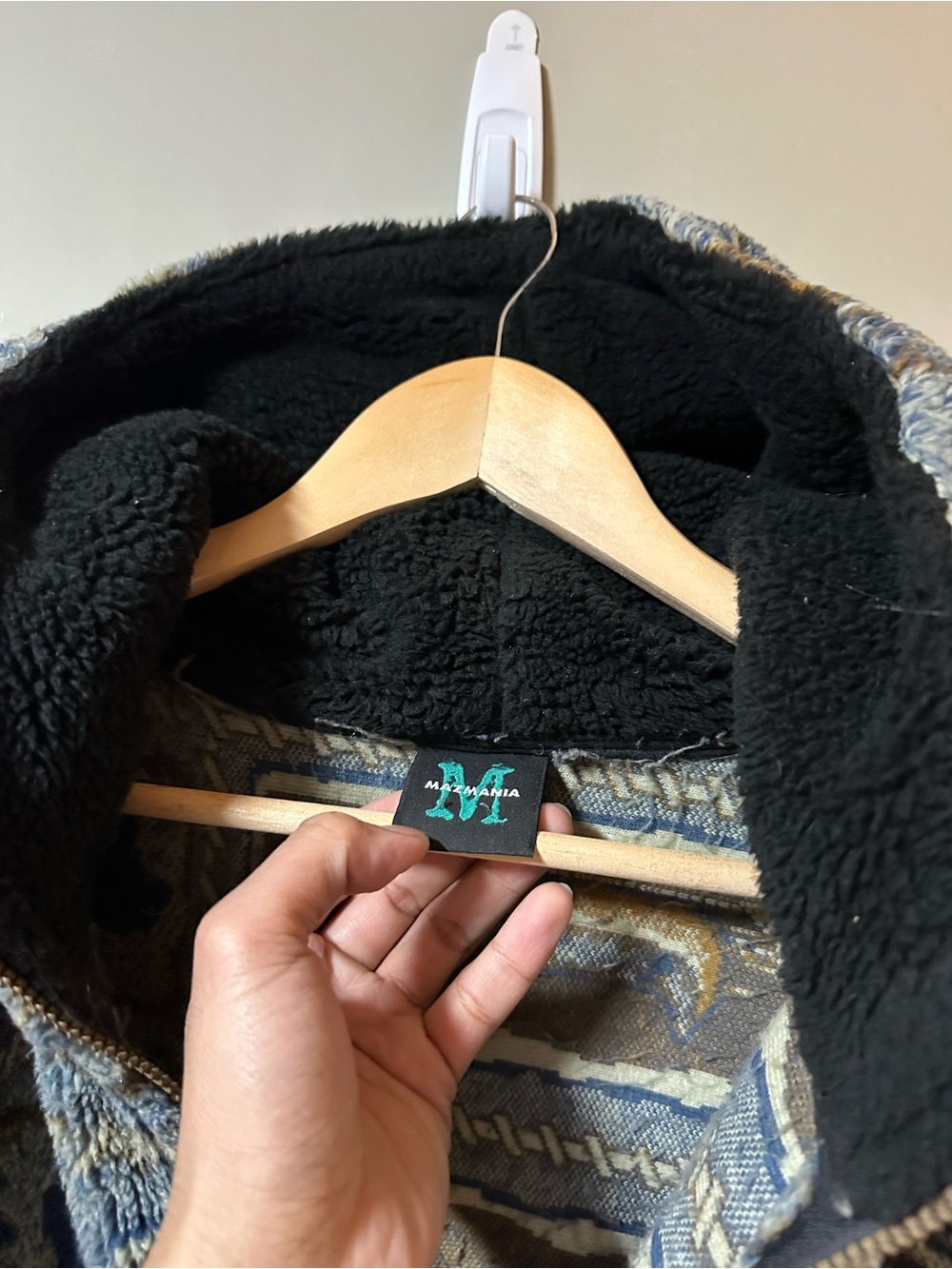 Mazmania Vintage Fleece Hooded Jacket - Picture 4 of 8